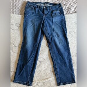 Torrid Dark Perfect Boyfriend Ankle Jeans